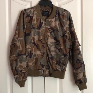 Camouflage jacket size large
